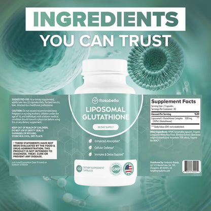 Liposomal Glutathione 500mg