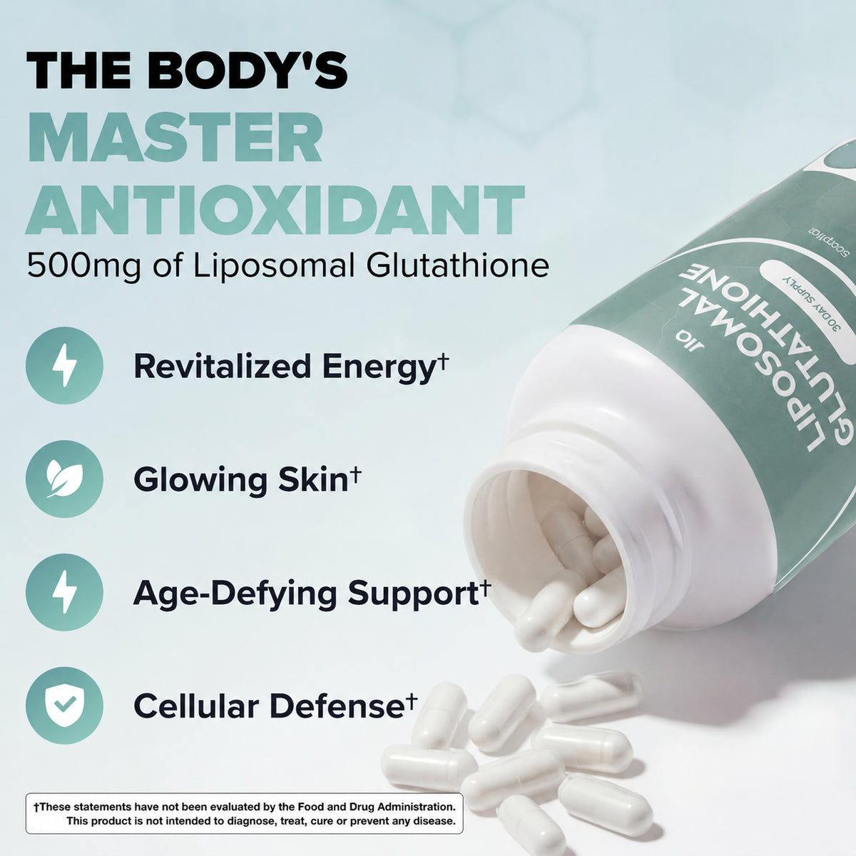 Liposomal Glutathione 500mg